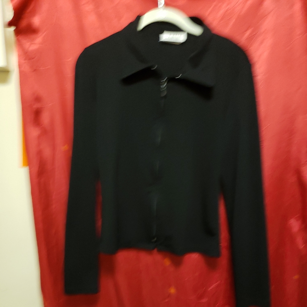 A.BYER LONG SLEEVE ZIP UP CARDIGAN/M/NWOT